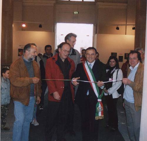  Inaugurazione della Mostra Fotografica organizzata in concomitanza con il XXV Aprile 2005. 
