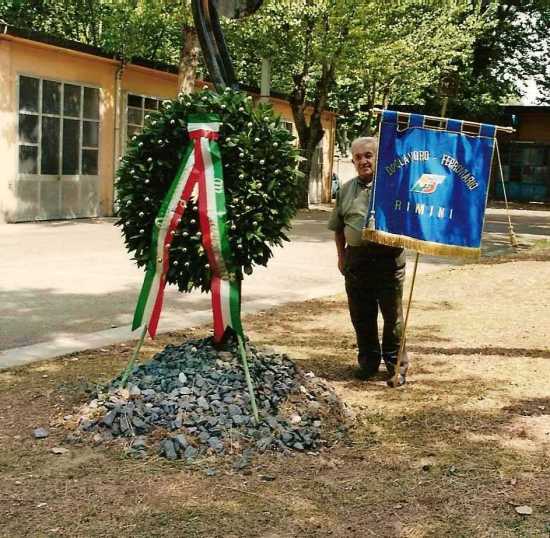  2 Agosto, anniversario della strage di Bologna. Officina Grandi Riparazioni: Cippo ai caduti. Il DLF ha partecipato con una sua delegazione. 