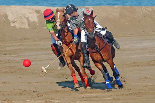  Polo in spiaggia - Foto Alessandro Fiorini. 