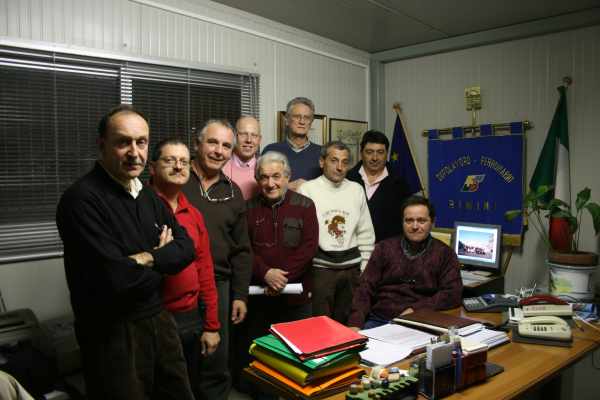 La foto è stata scattata il giorno 5 dicembre 2008, subito dopo la prima riunione del Consiglio Direttivo durante la quale sono avvenute le elezioni per le cariche sociali.