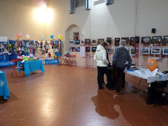  Mostra fotografica nella Sala degli Archi. 